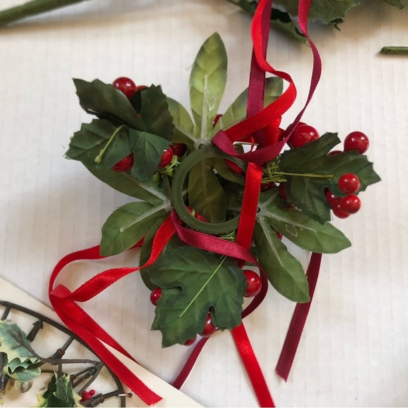 Vtg Holiday Faux Greenery - Picture 9 of 14